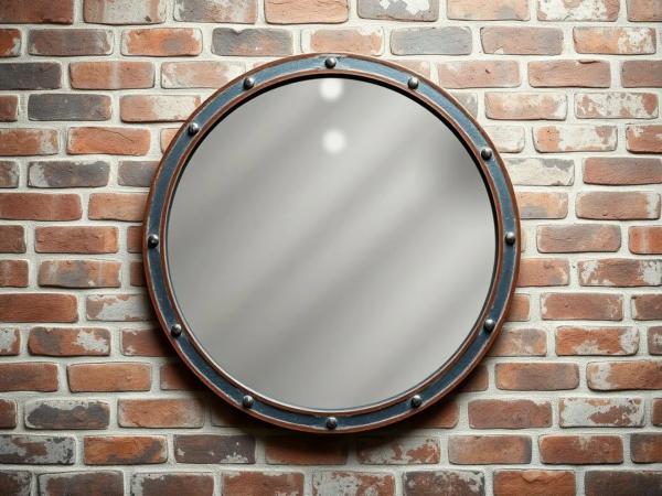 Стиль лофт в интерьере: как сделать зеркало своими руками