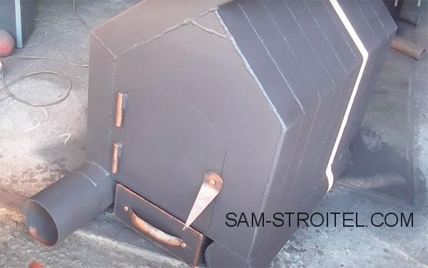 Сделал печь для отопления гаража: 17 фото и описание изготовления Сделал печь для отопления гаража: 17 фото и описание изготовления