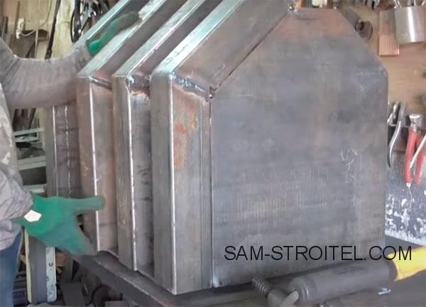 Сделал печь для отопления гаража: 17 фото и описание изготовления Сделал печь для отопления гаража: 17 фото и описание изготовления