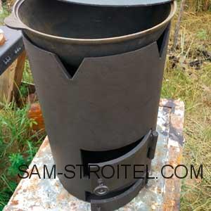 Сделал печь для отопления гаража: 17 фото и описание изготовления Сделал печь для отопления гаража: 17 фото и описание изготовления