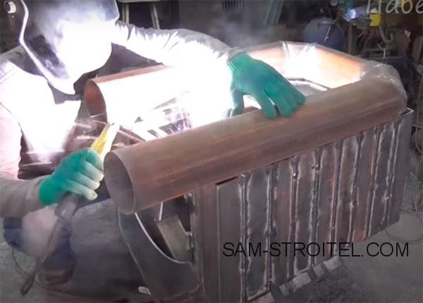 Сделал печь для отопления гаража: 17 фото и описание изготовления Сделал печь для отопления гаража: 17 фото и описание изготовления