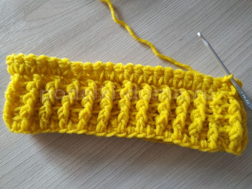 Повязки на голову (вяжем спицами) &mdash; 5 МК