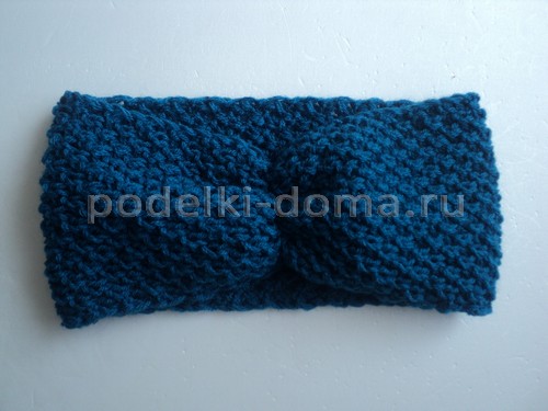 Повязки на голову (вяжем спицами) &mdash; 5 МК