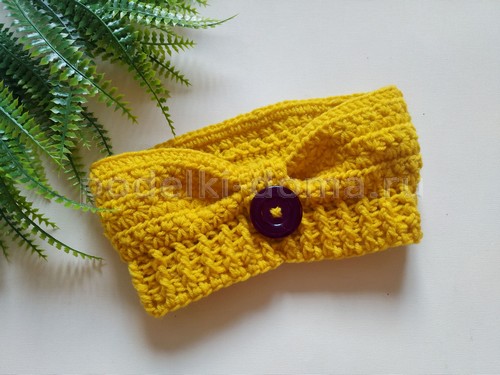 Повязки на голову (вяжем спицами) &mdash; 5 МК