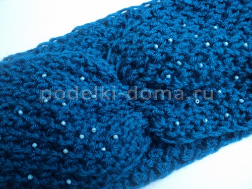 Повязки на голову (вяжем спицами) &mdash; 5 МК