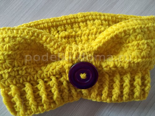 Повязки на голову (вяжем спицами) &mdash; 5 МК