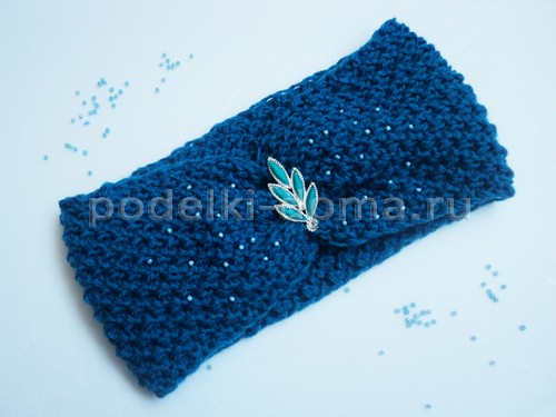 Повязки на голову (вяжем спицами) &mdash; 5 МК