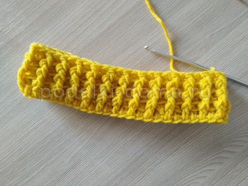 Повязки на голову (вяжем спицами) &mdash; 5 МК