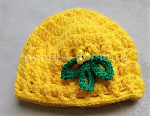 Кофточка для малышки, вязаная крючком