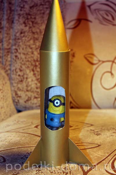 Ещё 2 ракеты &mdash; поделки из подручного материала