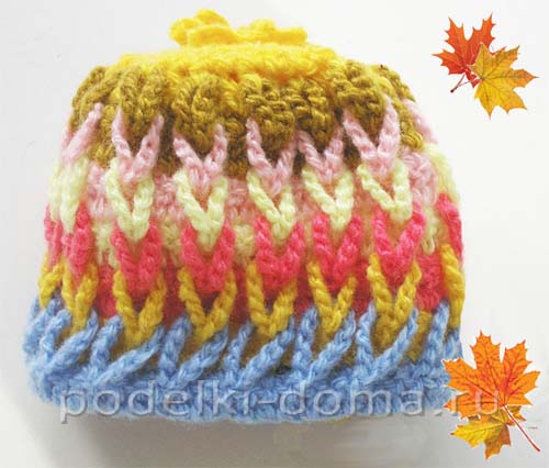 Кофточка для малышки, вязаная крючком