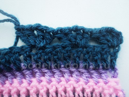 Кофточка для малышки, вязаная крючком