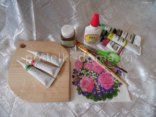 Как легко расписать разделочную доску (лайфхак)
