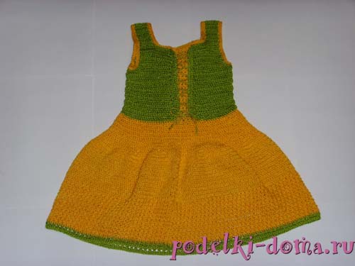 Кофточка для малышки, вязаная крючком