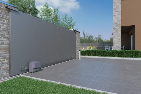 Виды откатных ворот