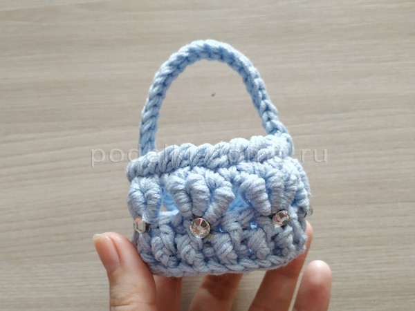 Как связать корзиночку для пасхального яйца Как связать корзиночку для пасхального яйца