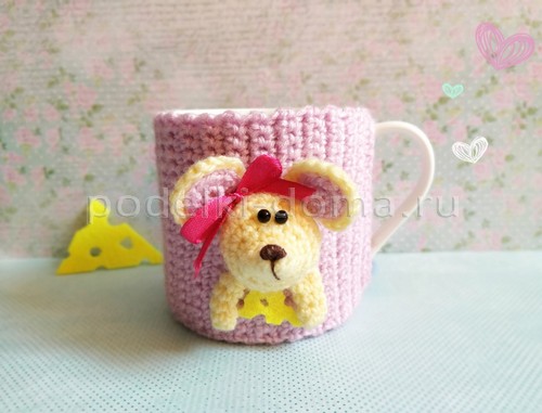 Грелка на кружку &laquo;свитерок&raquo;