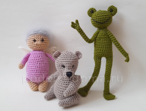 Милый вязаный утёнок Милый вязаный утёнок