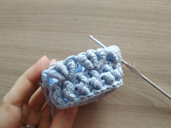 Как связать корзиночку для пасхального яйца Как связать корзиночку для пасхального яйца