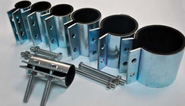 Чем удобен сантехнический хомут с резиновым уплотнителем – секреты выбора Чем удобен сантехнический хомут с резиновым уплотнителем – секреты выбора