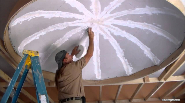 Как сделать арочный потолок своими руками Как сделать арочный потолок своими руками