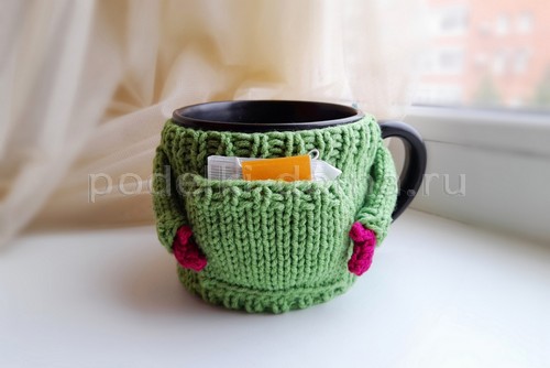 Грелка на кружку &laquo;свитерок&raquo;