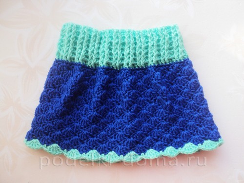 Кофточка для малышки, вязаная крючком