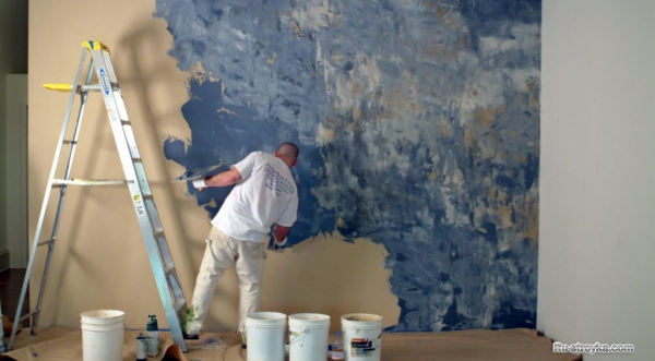 Декоративная покраска стен своими руками Декоративная покраска стен своими руками