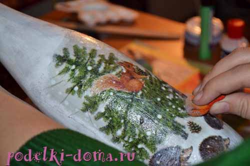 Как легко расписать разделочную доску (лайфхак)