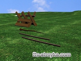 Забор из частокола Забор из частокола