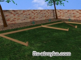 Как сделать бетонную дорогу изогнутого вида.