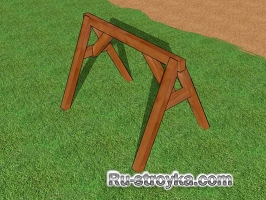 Как сделать деревянные строительные козлы Как сделать деревянные строительные козлы