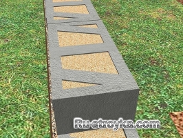 Как построить подпорную стенку из блоков. Как построить подпорную стенку из блоков.