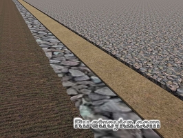 Как сделать гравийную дорогу. Как сделать гравийную дорогу.