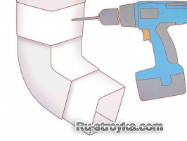 Как отремонтировать водосток Как отремонтировать водосток