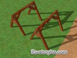 Как сделать деревянные строительные козлы Как сделать деревянные строительные козлы