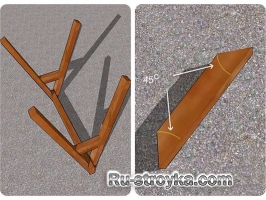 Как сделать деревянные строительные козлы Как сделать деревянные строительные козлы