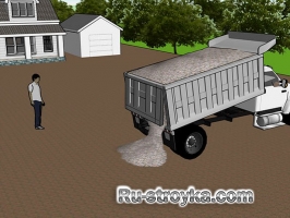 Как сделать гравийную дорогу. Как сделать гравийную дорогу.