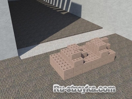 Кладка перегородок из кирпича