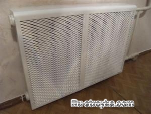 Навесной экран на батарею Навесной экран на батарею