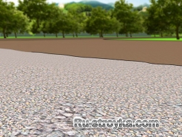 Как сделать гравийную дорогу. Как сделать гравийную дорогу.
