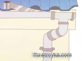 Как отремонтировать водосток Как отремонтировать водосток