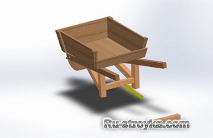 Как сделать тачку садовую Как сделать тачку садовую