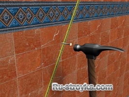 Как установить поручень в ванной комнате.