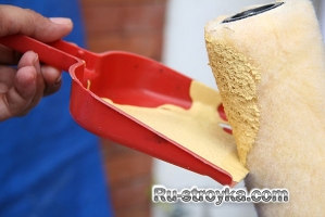 Как красить валиком. Как красить валиком.