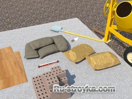 Кладка перегородок из кирпича