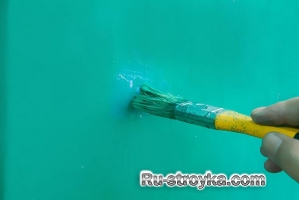 Как исправить вмятину на стене, при помощи клея - карандаша. Как исправить вмятину на стене, при помощи клея - карандаша.