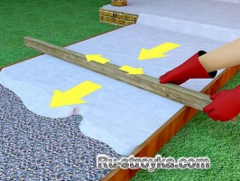 Изготовление бетонного покрытия. Изготовление бетонного покрытия.