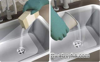 Как прочистить раковину. Как прочистить раковину.