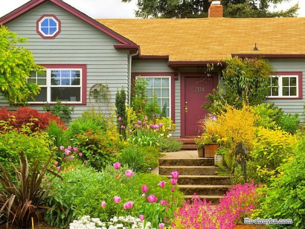 Обустройство палисадников (фото) Обустройство палисадников (фото)